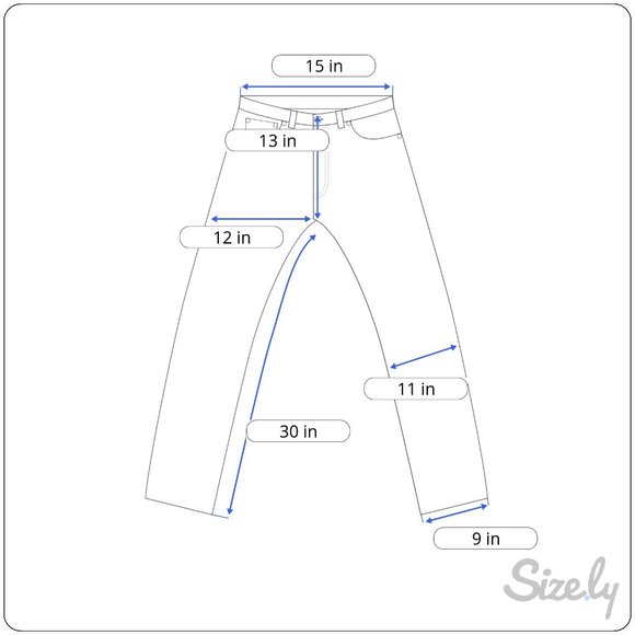 Vintage Carhartt Custom Dyed Dungaree Jeans 30x30 - Picture 9 of 9